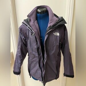 The North Face Summit Series Purple  Jacket size M. Double layer. Worn twice.